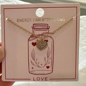heart pendant energy I am attracting love